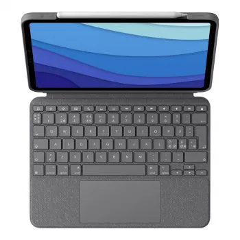 Logitech Combo Touch per iPad Pro 11 pollici 1. 2. 3. 4. generazione Nordic QWERTY trackpad