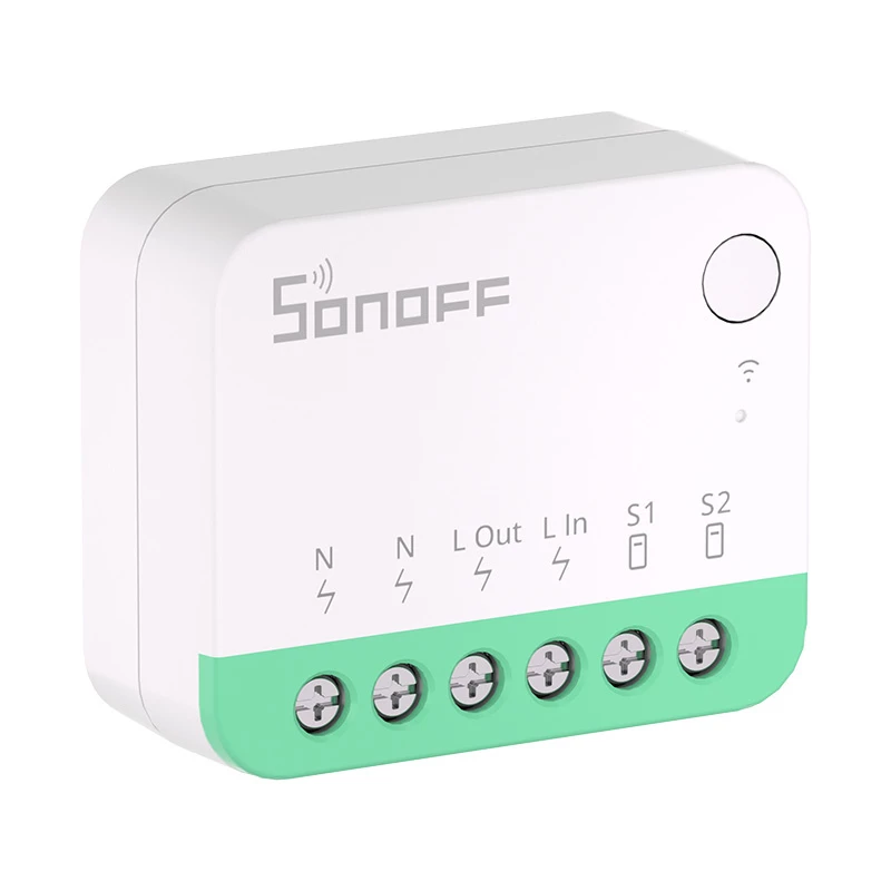 Sonoff MINIR4M Matter interruttore mini smart WLAN (HomeKit, SmartThings, Home Assistant).