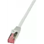 Logilink PrimeLine - cavo patch - RJ-45 (M) - RJ-45 (M) - 1 m - SFTP, PiMF - CAT 6 - pressato, liscio, senza alogeni - grigio (CQ2032S)