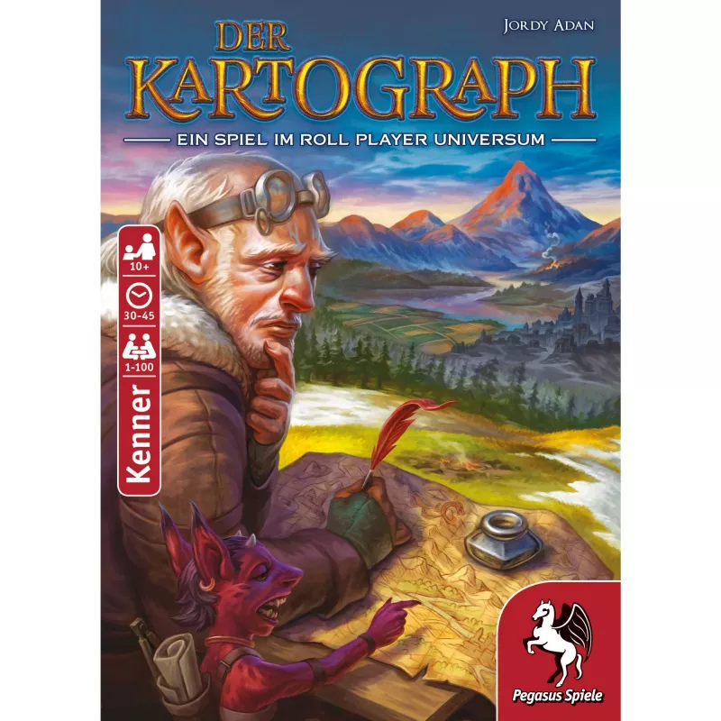 Der Kartograph, gioco per famiglie