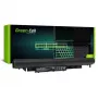 Batteria Green Cell HP142 per HP 240/245/250/255 G6 e serie 14-/15-/17- — 14,8V 2200mAh LiPo, 3 celle, nera