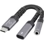 Renkforce cavo adattatore audio USB-C [1x connettore maschio – 1x jack audio stereo (RF-6877608)