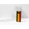 Custodia per smartphone Man and Wood per Galaxy S10 Plus – Reggae nero custodia protettiva