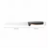 Fiskars 1057538 coltello da cucina acciaio inox 1 pezzo coltello da pane