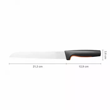 Fiskars 1057538 coltello da cucina acciaio inox 1 pezzo coltello da pane