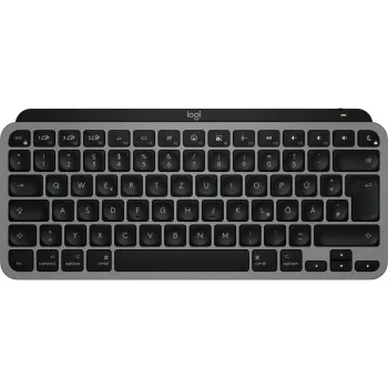Tastiera Logitech MX Keys Mini per Mac QWERTZ tedesco nero grigio