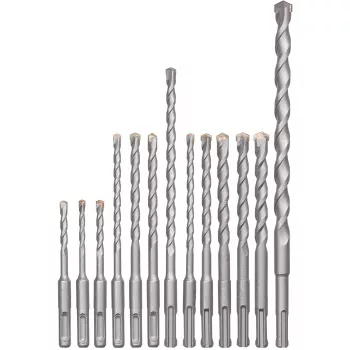 Punte per trapano a percussione Einhell SDS-PLUS 12 pezzi 5 mm 60 mm