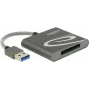 Lettore di schede DeLOCK 91583 USB 3.2 Gen 1 grigio