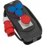 Brennenstuhl 1151600010 - Standard - plastica - nero - blu - rosso - 4 prese AC - 2 m - 400 V