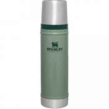 Thermos STANLEY The Legendary Classic Bottle 0,6 l verde – borraccia isotermica sottovuoto, 600 ml