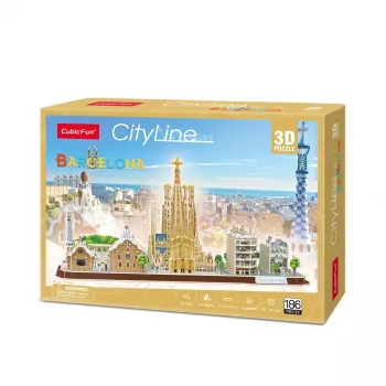 Puzzle 3D - Barcellona - difficoltà: 4/8