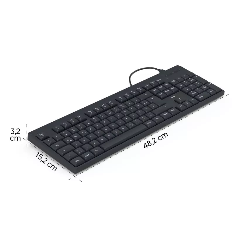 Tastiera con filo CK-100 nero