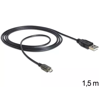 Cavo USB DeLOCK USB 2.0-A - USB micro-B 1,5 m