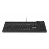 Tastiera cablata full-size ASUS KU100 nera, layout estone, USB Type-A, cavo 2 m