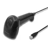 Lettore laser di codici a barre 1D CCD Qoltec 50866, USB, nero