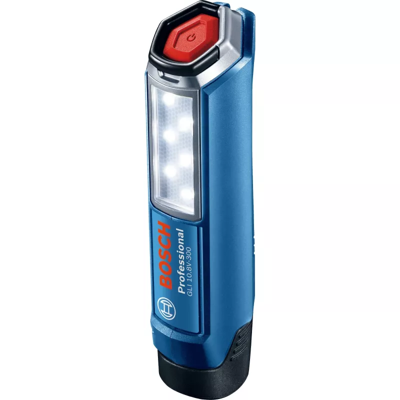 Bosch Professional GLI 12V-300 06014A1000 lampada da lavoro a batteria, 300 lm, blu (senza batteria e caricabatterie)