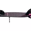 Monopattino in alluminio Pro 215 mm (nero/rosa)