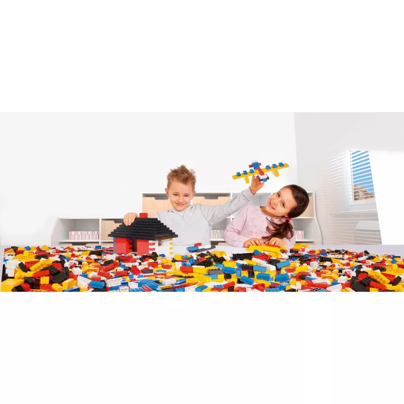 Mattoncini da costruzione Simba-Dickie 104114200 — 700 pezzi, colori assortiti, per bambini da 3 anni