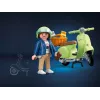 Set di personaggi Vespa 71621 1969 Vespa 150 Sprint Veloce, verde chiaro