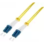 LogiLink FP0LC30 Cavo in fibra ottica 30 m LC OS2 bianco giallo (FP0LC30)
