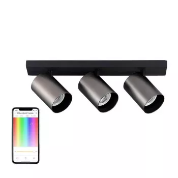Illuminazione d'atmosfera Yeelight YLDDL-0085-B 60 W 3 lampade nero