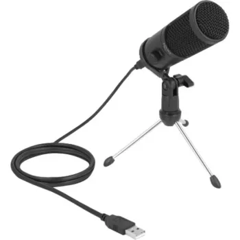 Delock - microfono - USB - nero (66832)