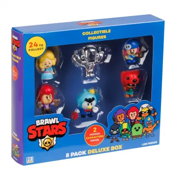 Brawl Stars S1 Figure – confezione da 8 Deluxe Box VER.B