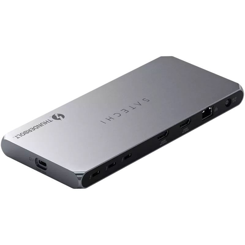 Satechi Thunderbolt 4 Dock ST-DT4MDM-EU — docking station Thunderbolt 4, 2× HDMI 2.0, 2× USB-A 3.2