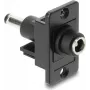 Adattatore da pannello DC connettore maschio cavo DELOCK 5,5x2,5 mm a 5,5x2,1 mm, modello 91120