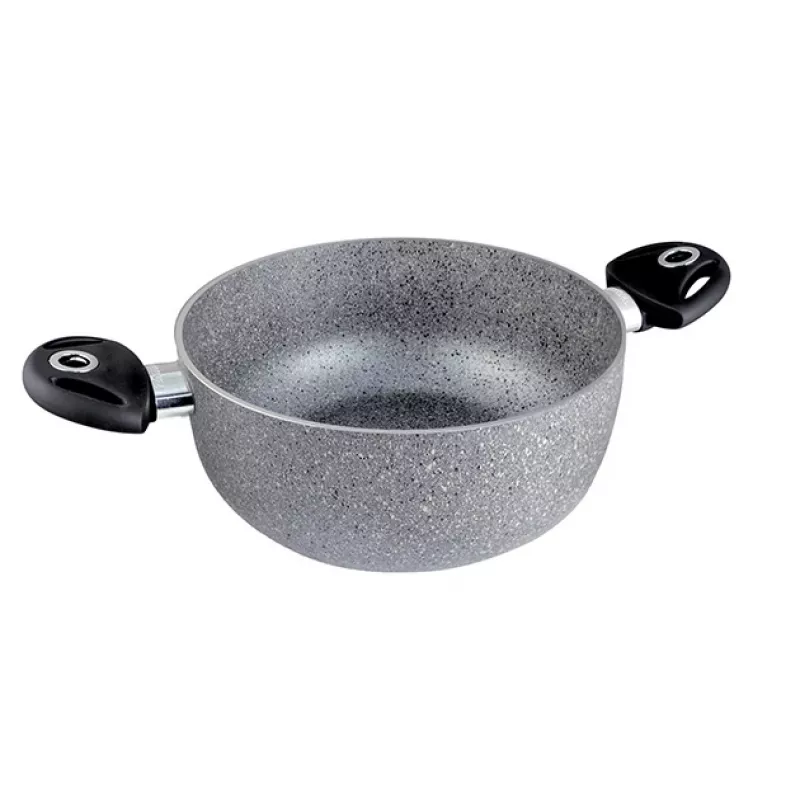 Pentola Pensofal Vesuvius 24 cm, due manici, acciaio inox