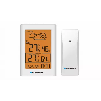 Blaupunkt WS15WH stazione meteorologica con sensore esterno, bianco