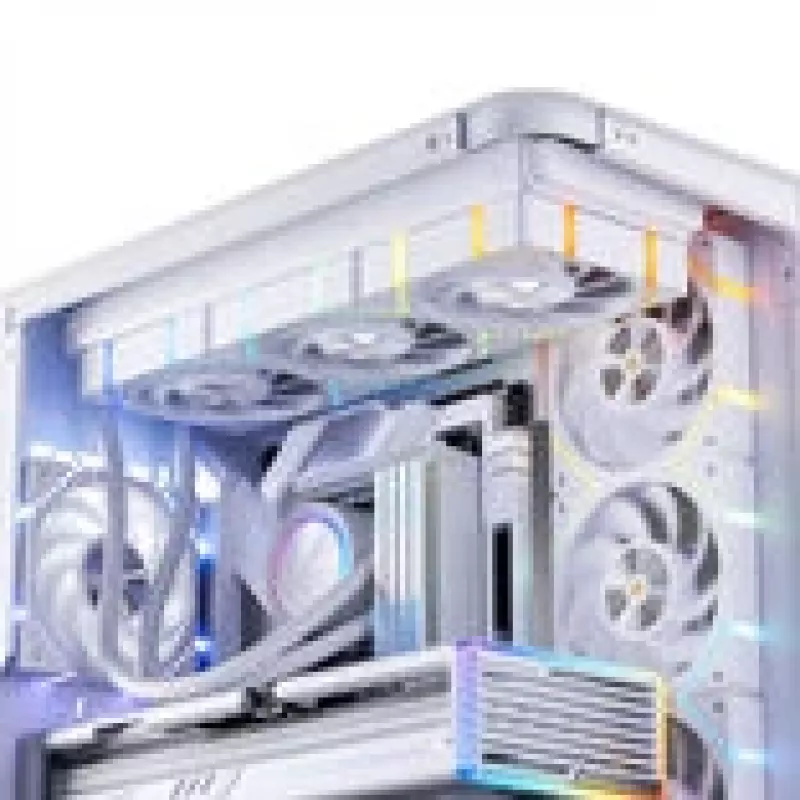 Ventola case ARGB PWM 120 mm Jonsbo HF2-120 bianco – 120 mm, PWM, ARGB