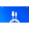 Cavo USB 2.0 SAVIO CL-168, USB A (connettore maschio) a USB C (connettore maschio), 3 m, bianco