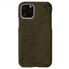 Custodia per cellulare Krusell Birka per Apple iPhone 11 Pro, custodia effetto pelle marrone scuro