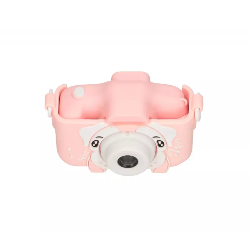 Fotocamera per bambini Extralink H28 Dual rosa 1080P 30fps, schermo 2.0 pollici