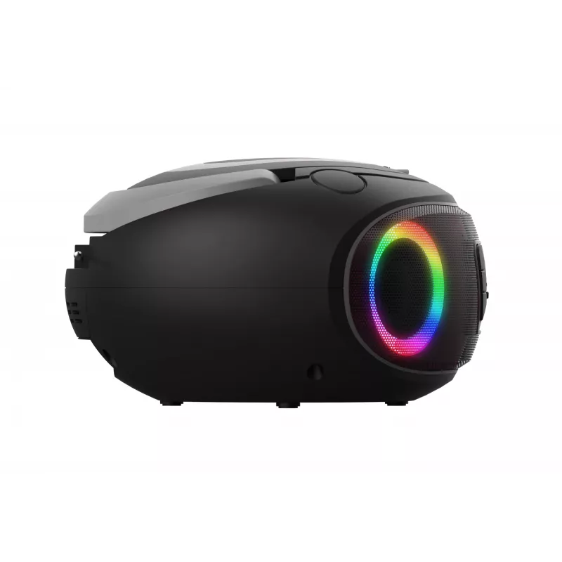 Denver TDB-212GR boombox DAB+ con lettore CD, DAB+/FM, Bluetooth, USB, AUX, grigio