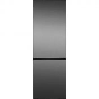 Frigorifero a libera installazione BOMANN KG 7357, 315 L totali (219 L vano frigo, 96 L vano congelatore), acciaio inox, illuminazione LED, 40 dB