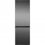 Frigorifero a libera installazione BOMANN KG 7357, 315 L totali (219 L vano frigo, 96 L vano congelatore), acciaio inox, illuminazione LED, 40 dB