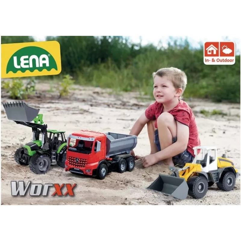Pala caricatrice Lena WORXX, modello 04612EC, multicolore, per bambini dai 3 anni