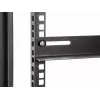 Staffa di montaggio DeLOCK 19 pollici 450x40mm 2 pezzi nero metallo