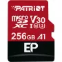 Scheda di memoria MicroSDXC PATRIOT PEF256GEP31MCX 256 GB Class 10 U3 V30 lettura 100 MB/s scrittura 80 MB/s con adattatore SD