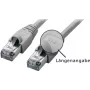 Tecline exertis Connect - Cavo patch - RJ-45 (M) su RJ-45 (M) - 7,5 m - SFTP - CAT 5e - grigio (71607)