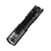 Torcia portatile Nitecore MT1A Pro — LED 50 lm, USB ricaricabile, 1100 mAh, alluminio, impermeabile, resistente agli urti, nero