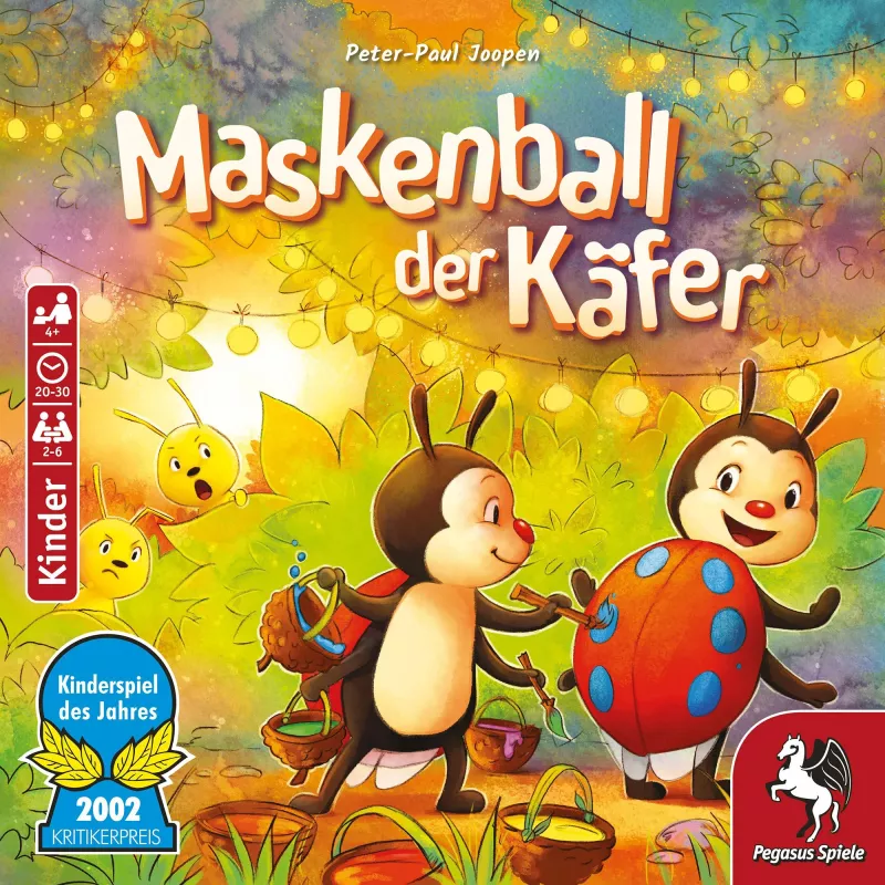 Maskenball der Beetle, gioco da tavolo Gioco per bambini dell'anno 2002