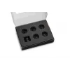 EK Water Blocks EK-Quantum Torque 6-Pack HDC 12 raccordo terminale a compressione nero 1/4 6 pz.