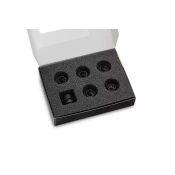EK Water Blocks EK-Quantum Torque 6-Pack HDC 12 raccordo terminale a compressione nero 1/4 6 pz.