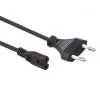 Maclean MCTV-809 Cavo di alimentazione da spina EU a Figure-8 (C7), 1,5 m