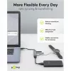 Hub USB Goobay Slim 4 porte, USB-A a USB-C™/USB-A, USB 3.2 (74458)