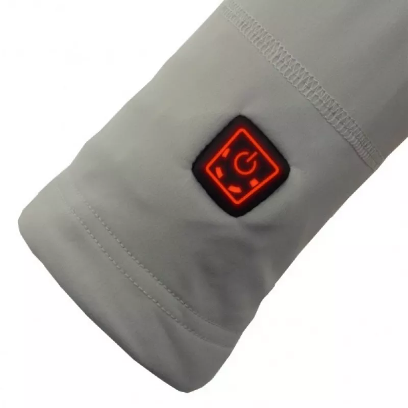 Blusa Glovii GJ1GXL grigio manica lunga elastan poliestere