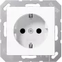Presa da incasso Jung A 1520 BF WW tipo F bianco